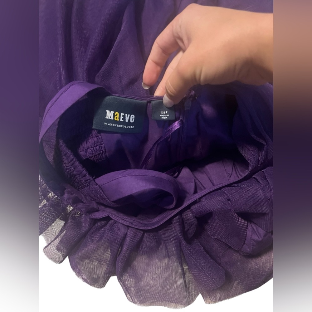 Anthropologie Ruffled Tulle‎ Mini Dress - Picture 6 of 16